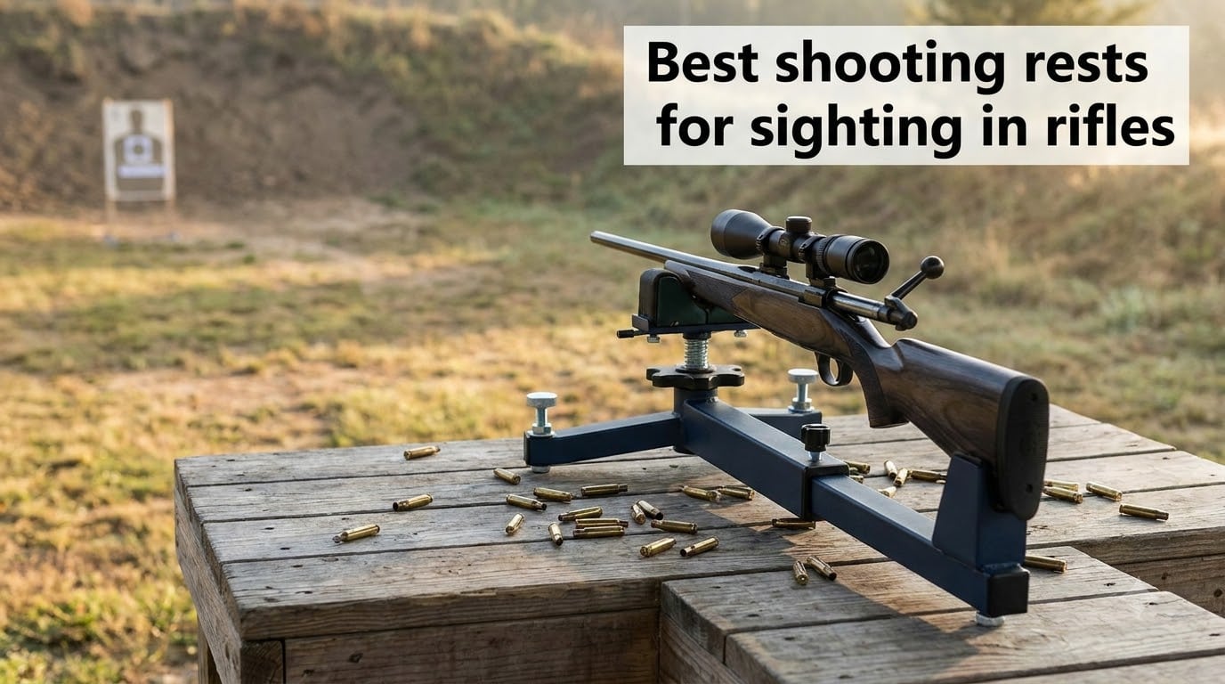 Best shooting rests for sighting in rifles