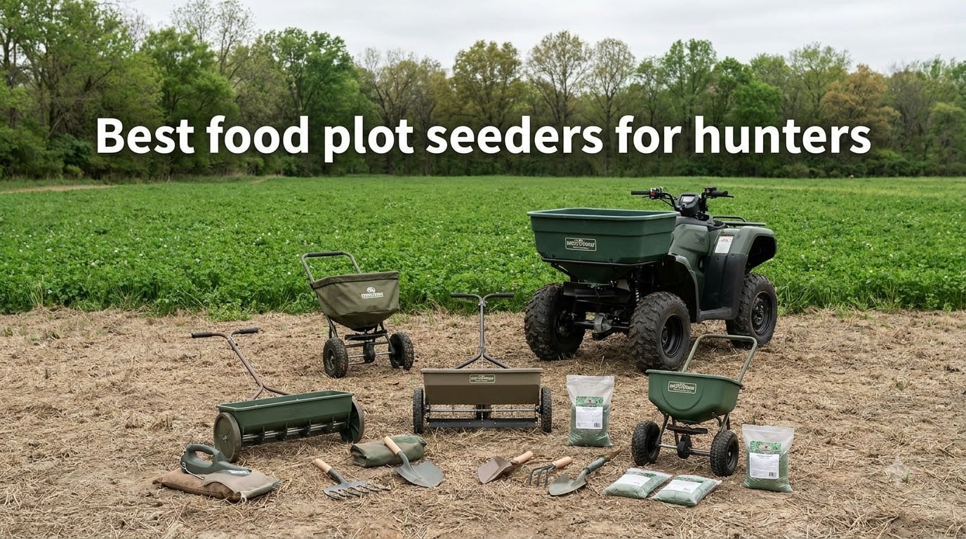 Best food plot seeders for hunters