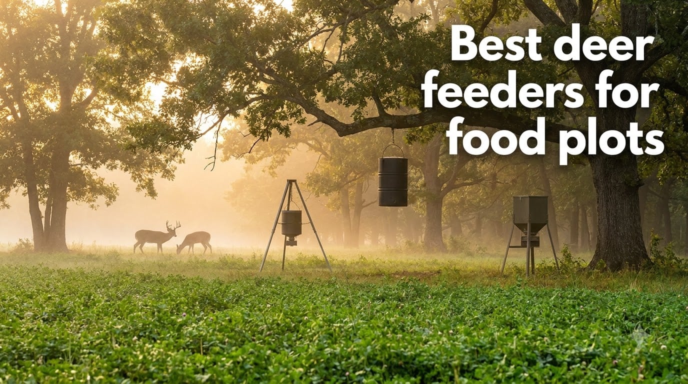 Best deer feeders for food plots