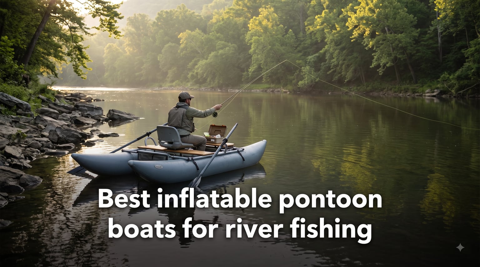 Best inflatable pontoon boats for river fishing