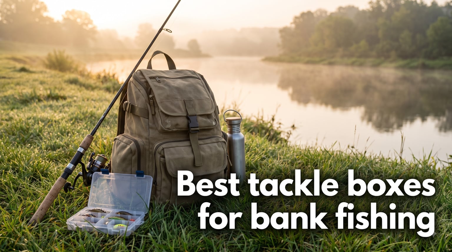 Best tackle boxes for bank fishing
