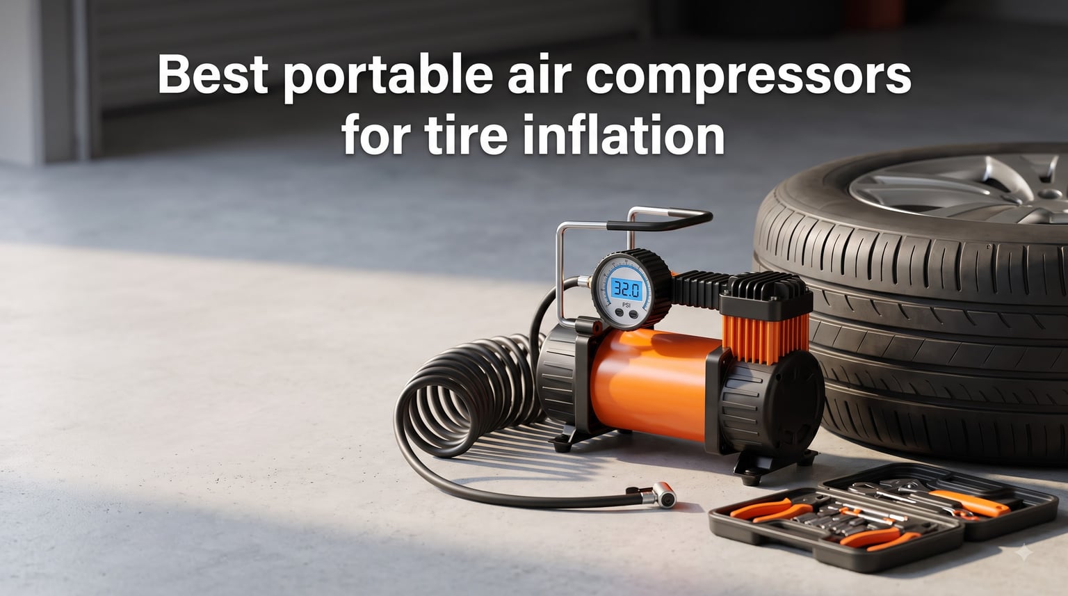 Best portable air compressors for tire inflation