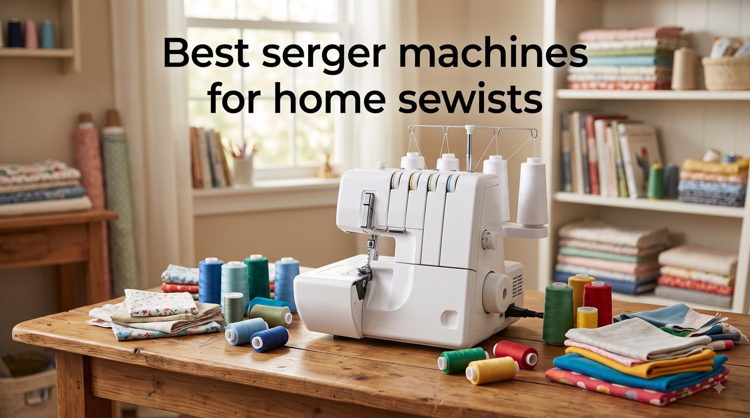 Best serger machines for home sewists