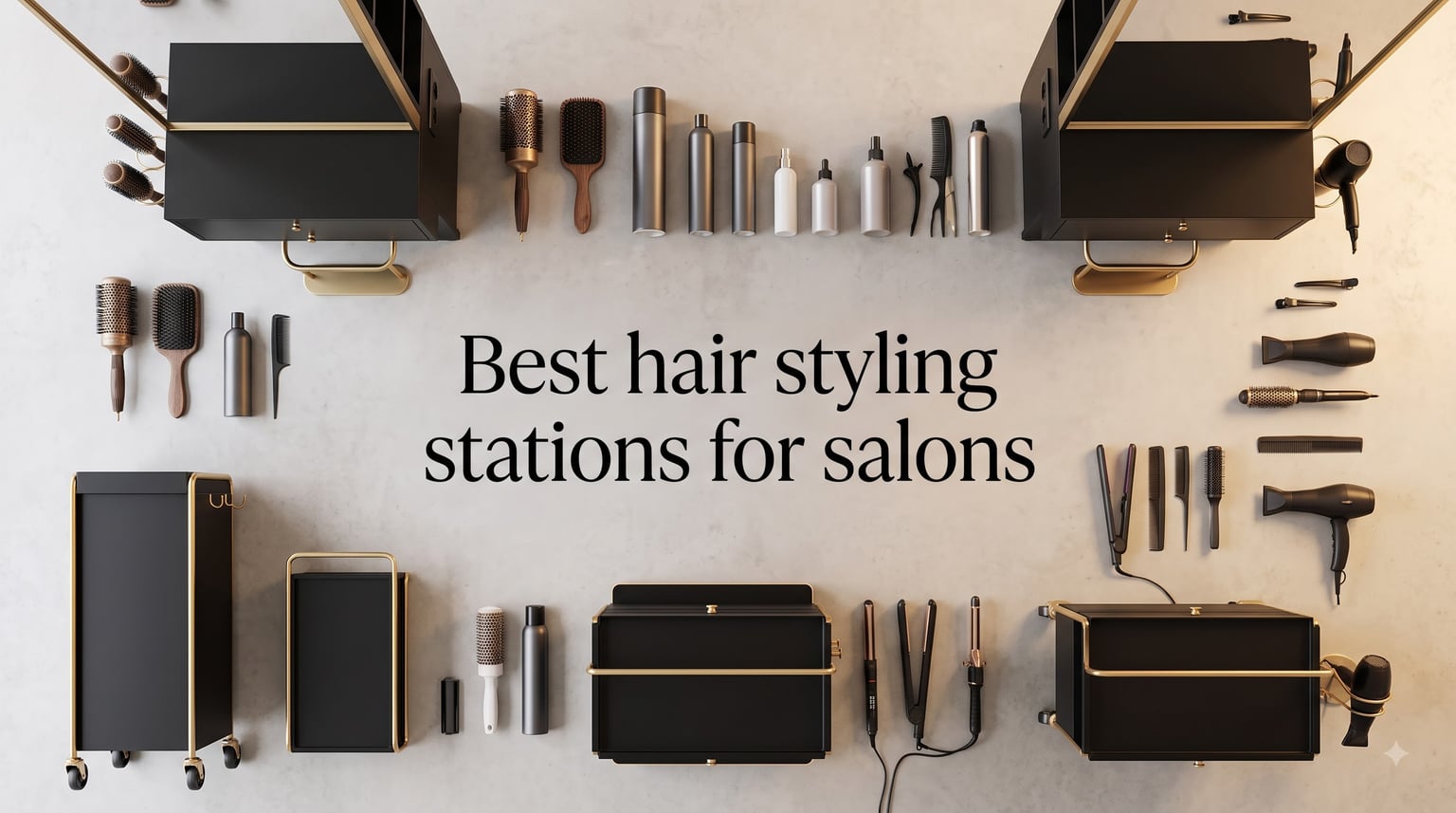 Best hair styling stations for salons