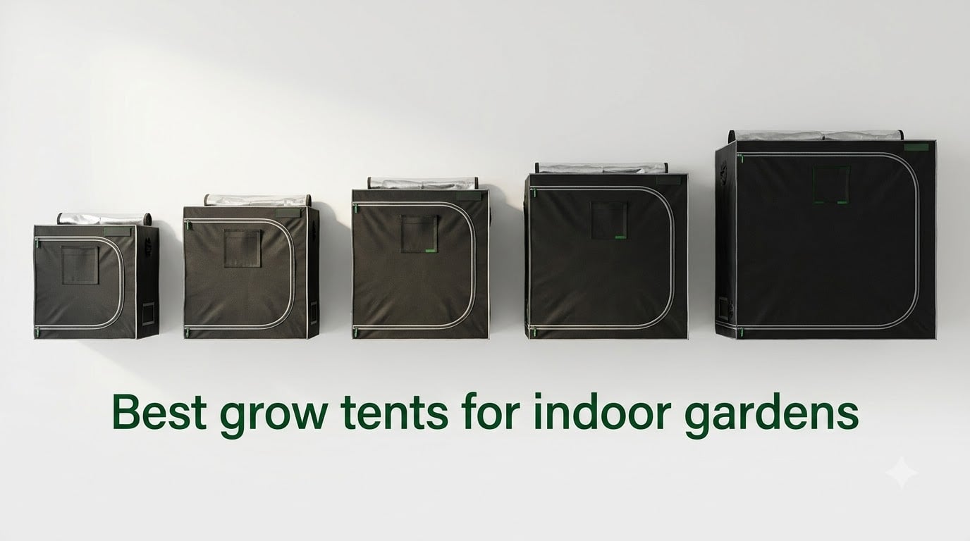 Best grow tents for indoor gardens