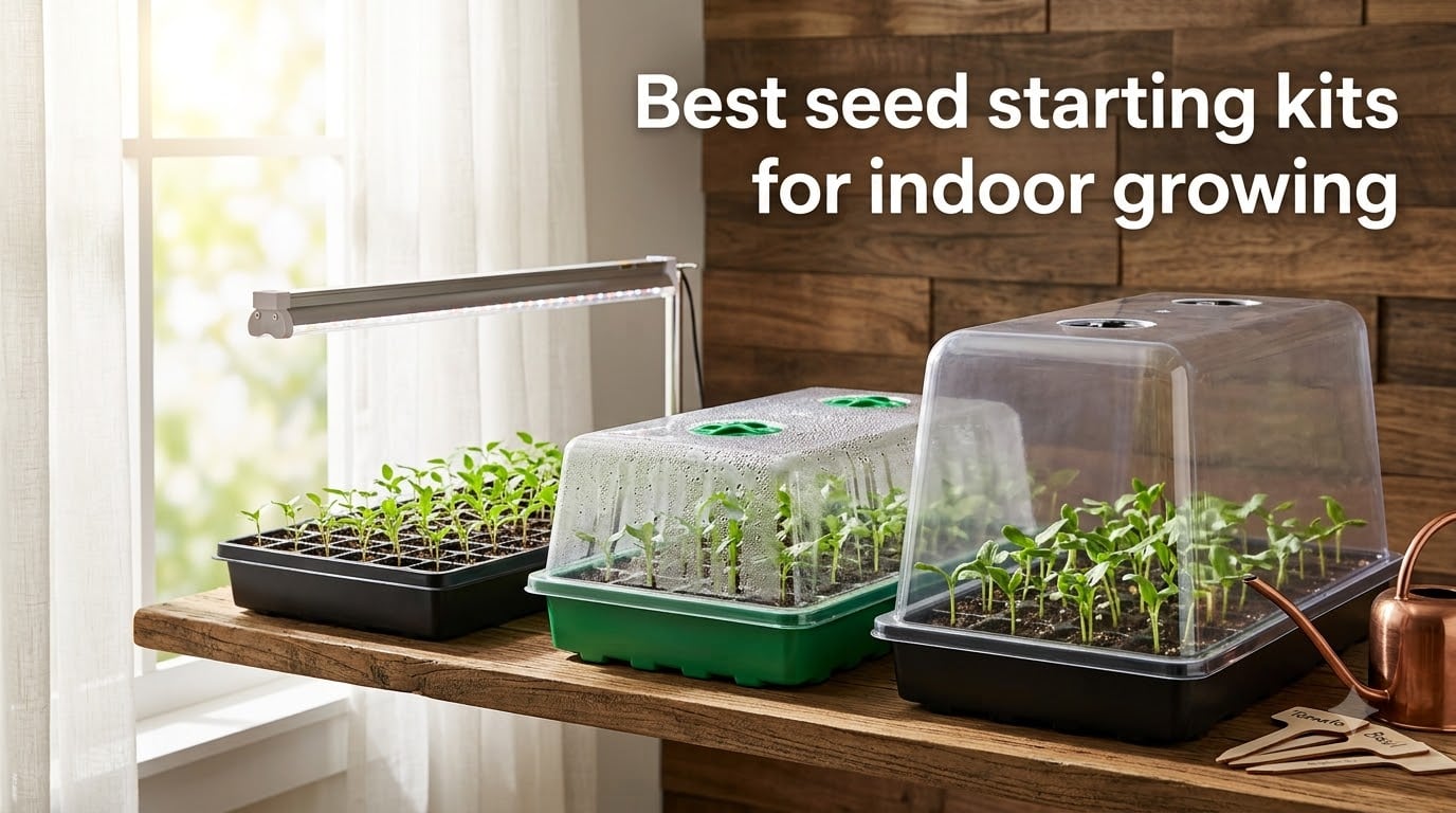 Best seed starting kits for indoor growing
