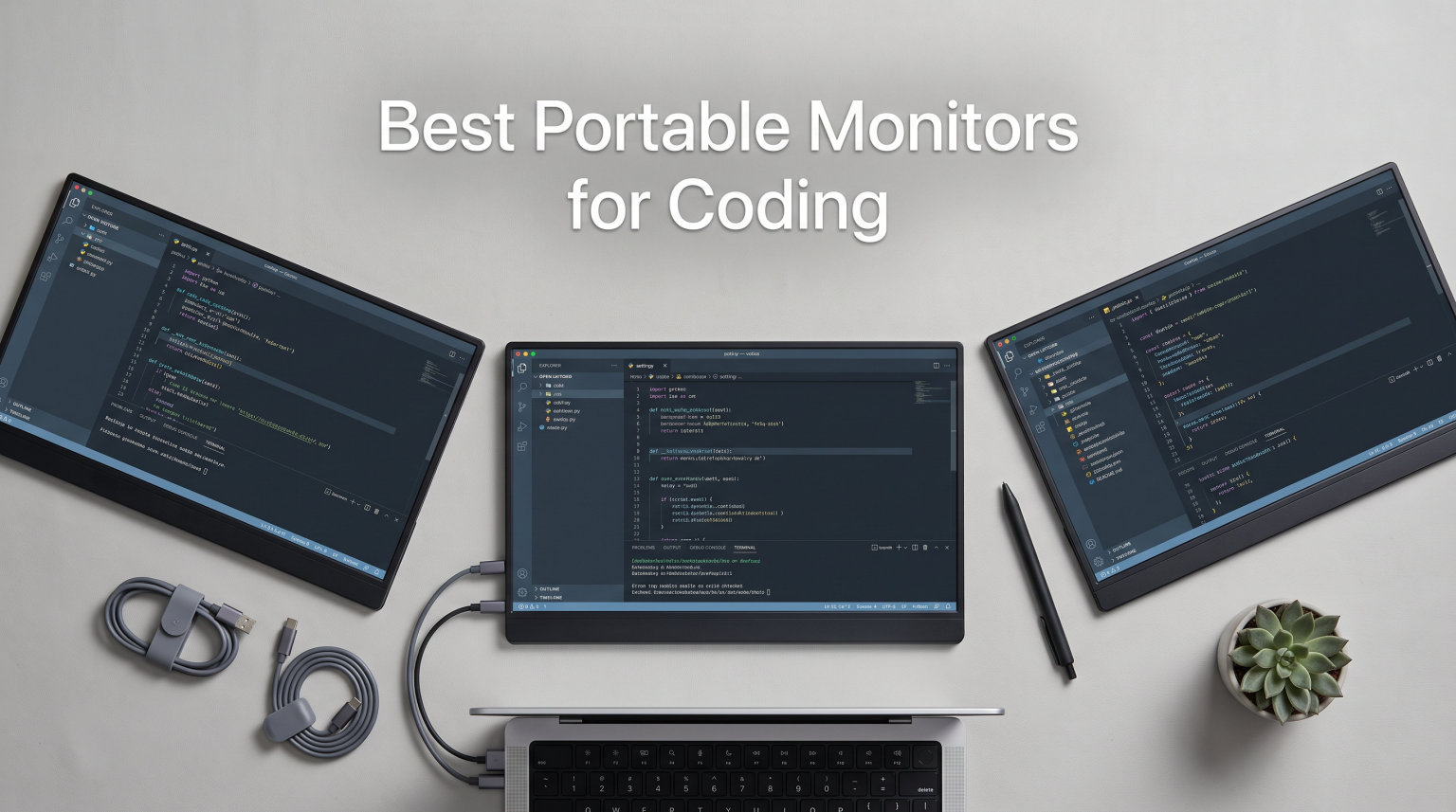 Best Portable Monitors for Coding