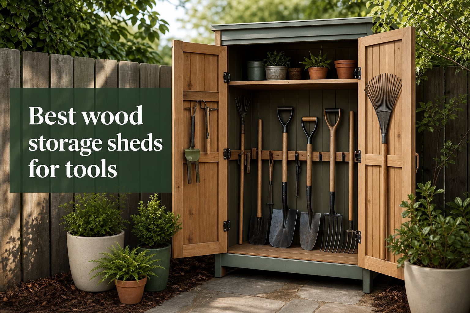 Best wood storage sheds for tools
