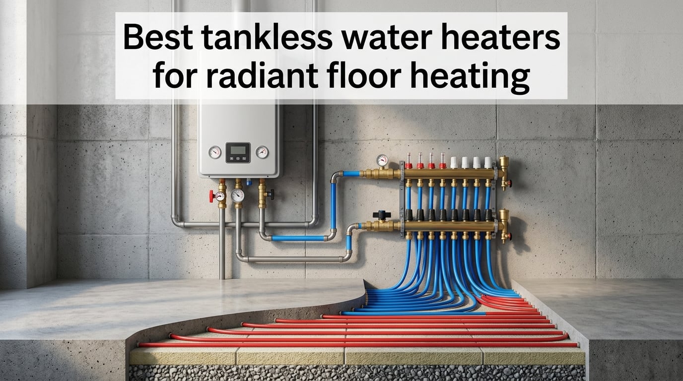 Best tankless water heaters for radiant floor heating