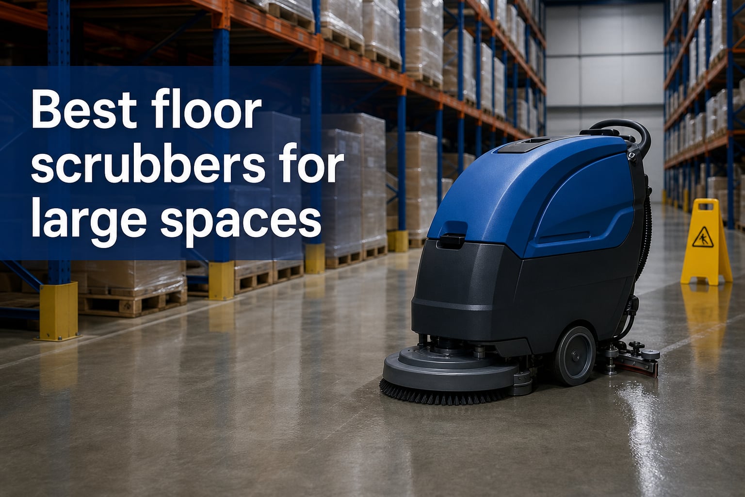 Best floor scrubbers for large spaces