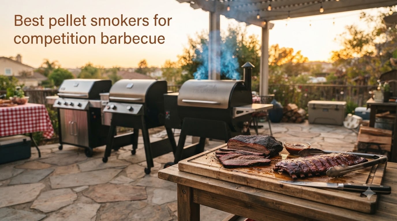 Best pellet smokers for competition barbecue