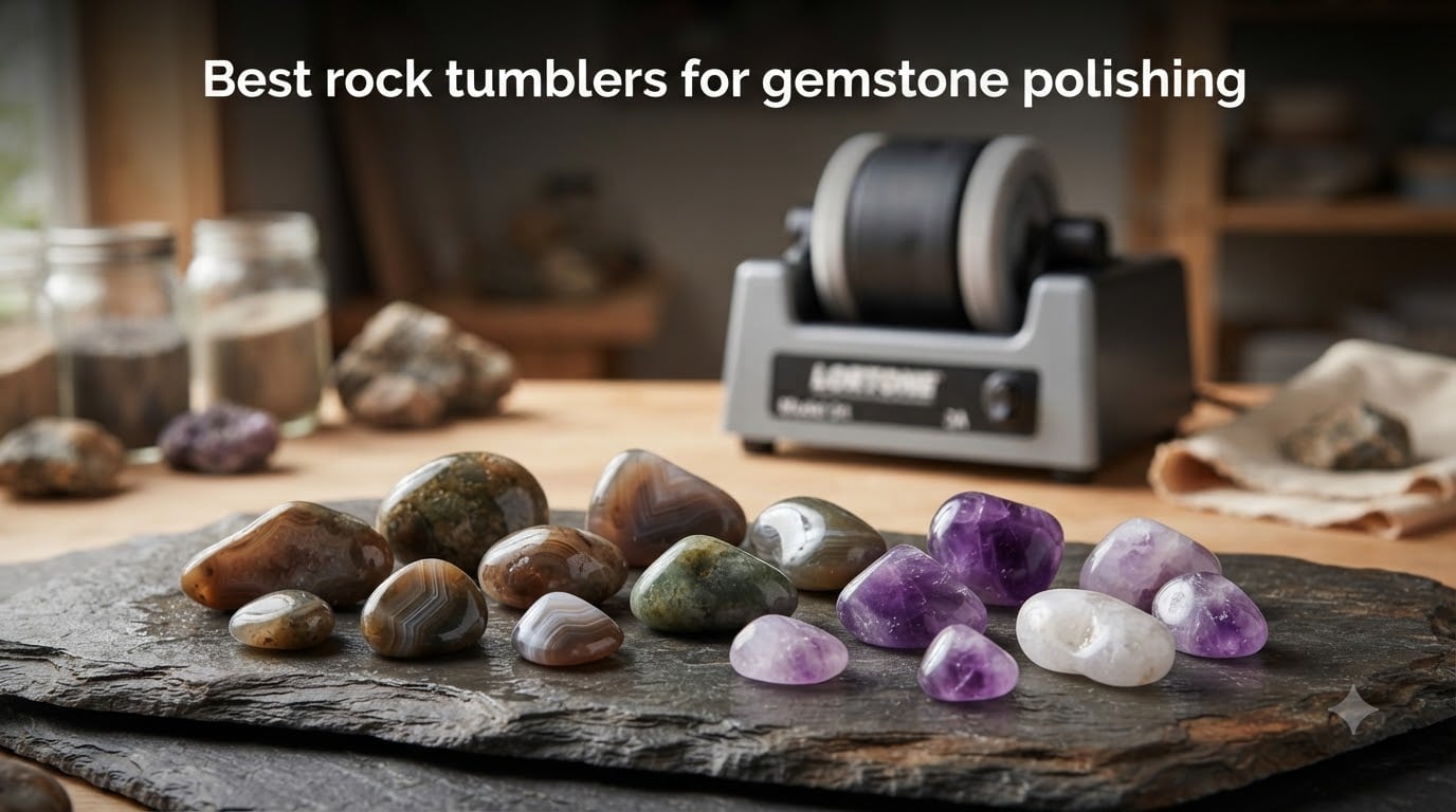 Best rock tumblers for gemstone polishing