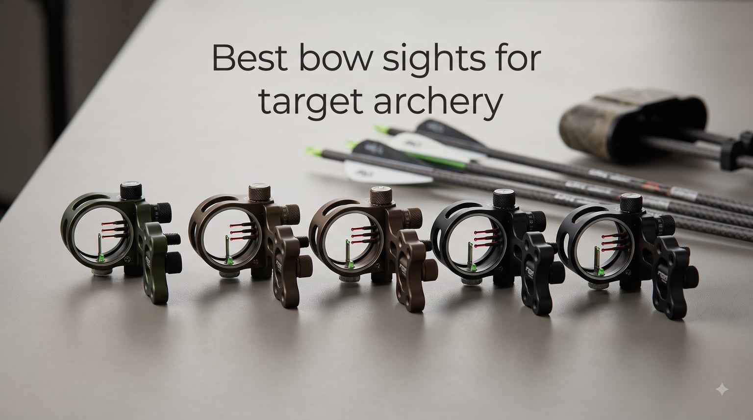 Best bow sights for target archery