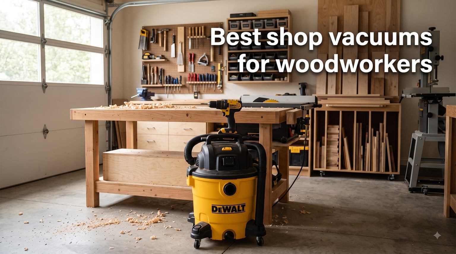 Best shop vacuums for woodworkers