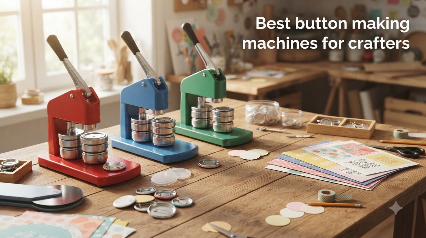 Best button making machines for crafters