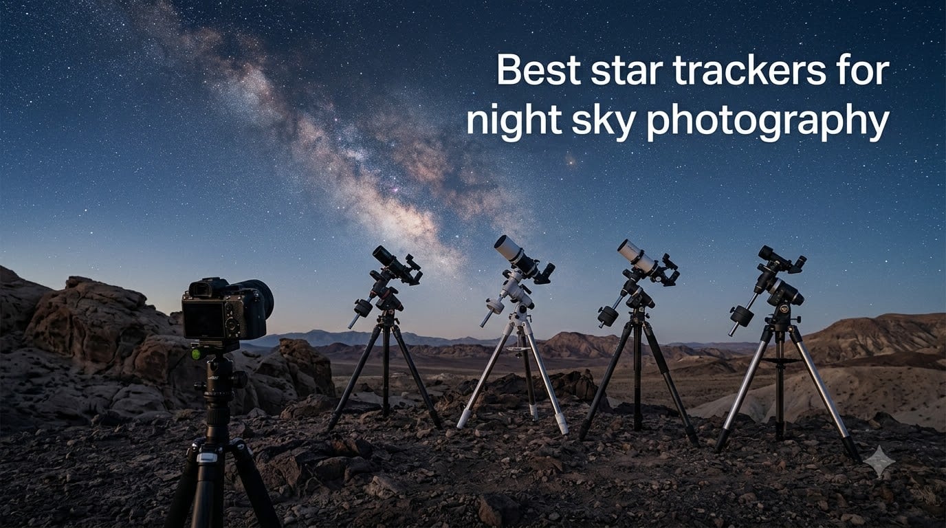 Best star trackers for night sky photography
