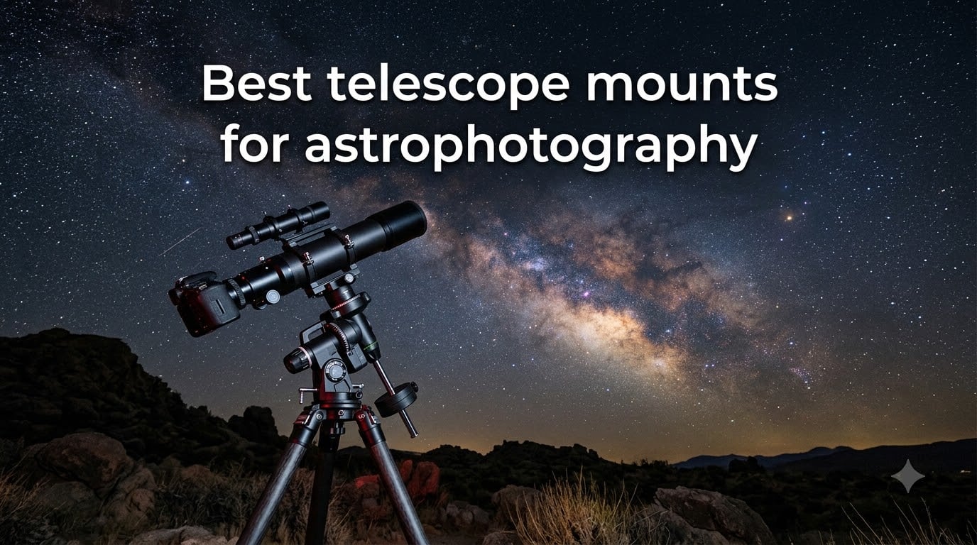 Best telescope mounts for astrophotography