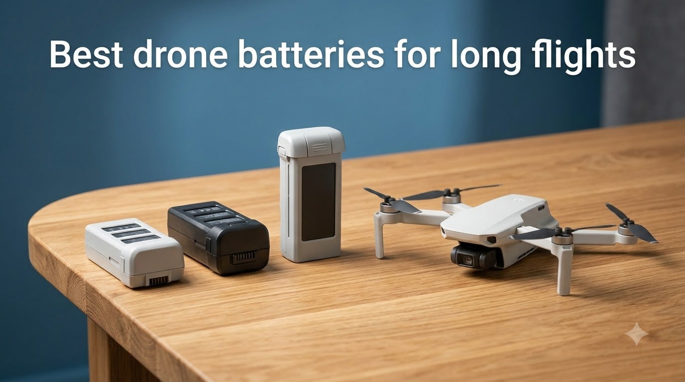 Best drone batteries for long flights