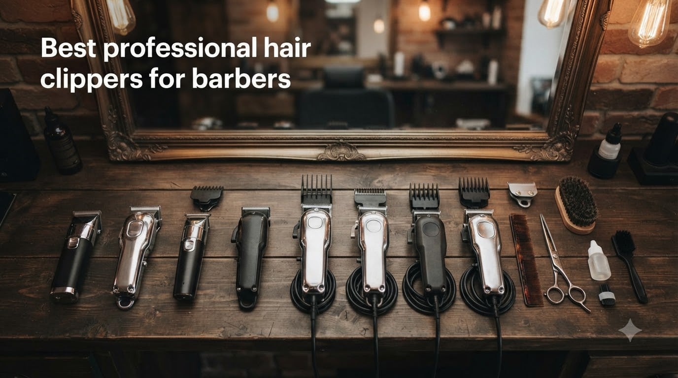 Best professional hair clippers for barbers