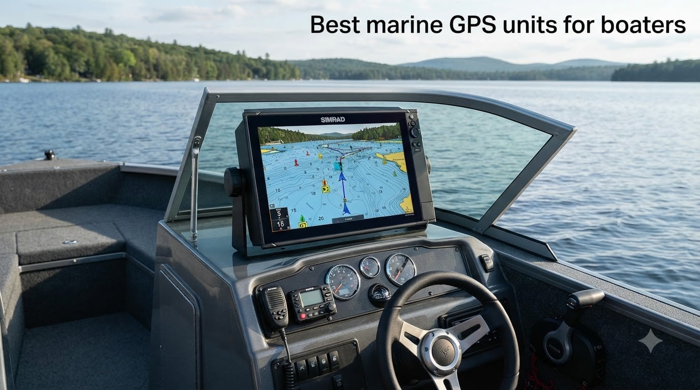 Best marine GPS units for boaters