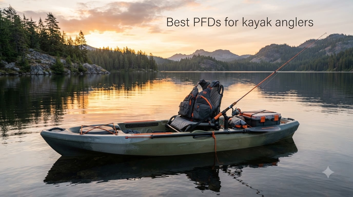 Best PFDs for kayak anglers