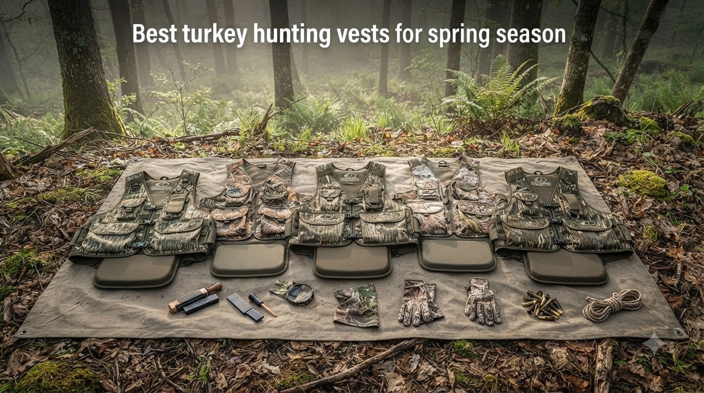 Best turkey hunting vests for spring season