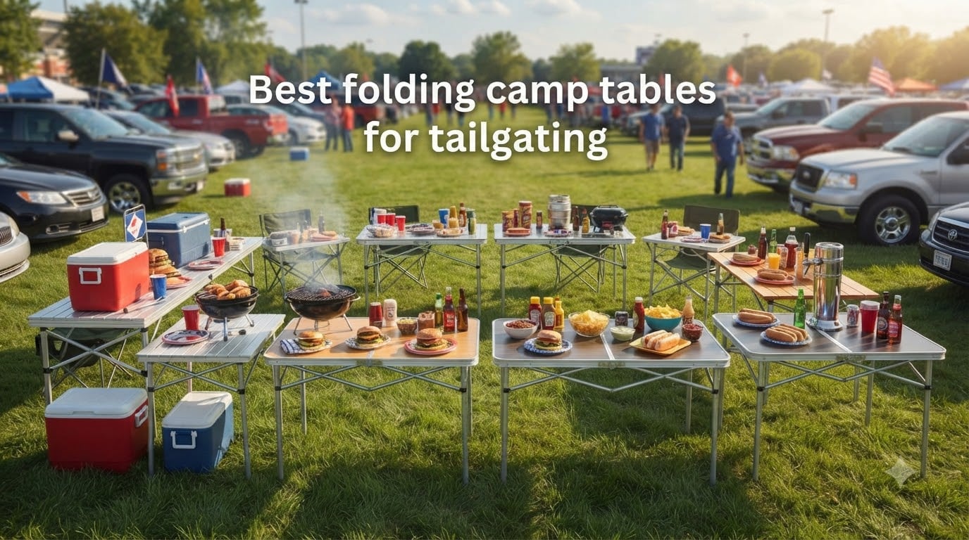 Best folding camp tables for tailgating
