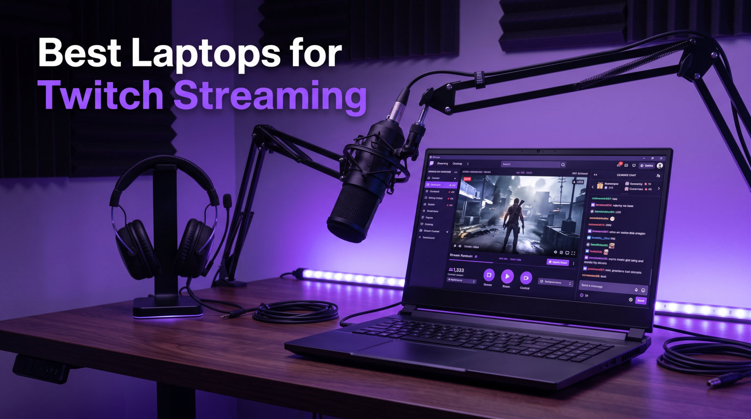 Best Laptops for Twitch Streaming