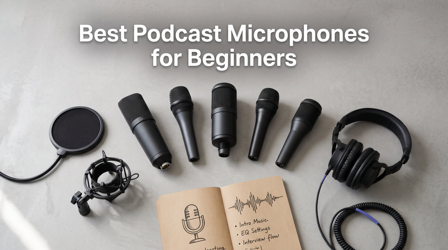 Best Podcast Microphones for Beginners