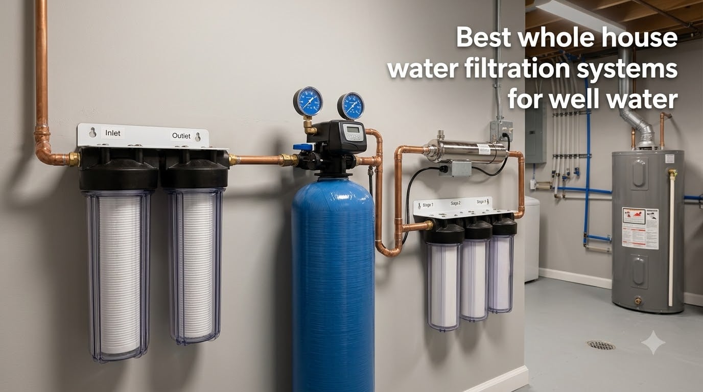 Best whole house water filtration systems for well water
