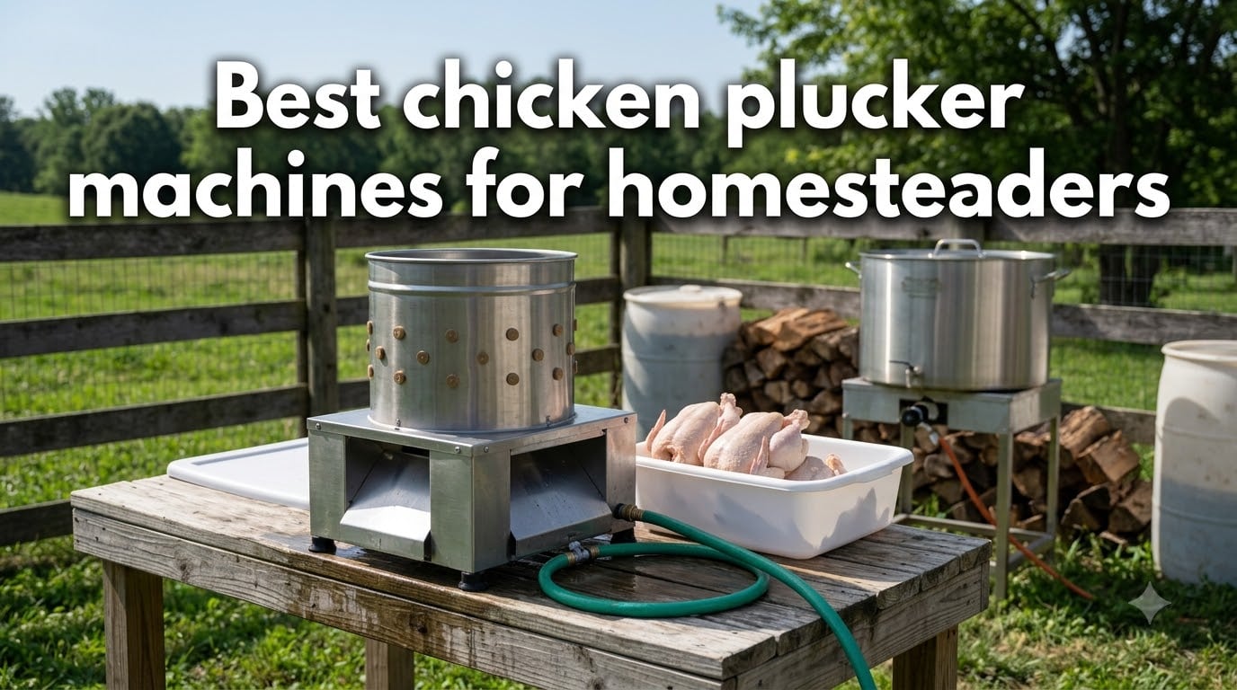Best chicken plucker machines for homesteaders