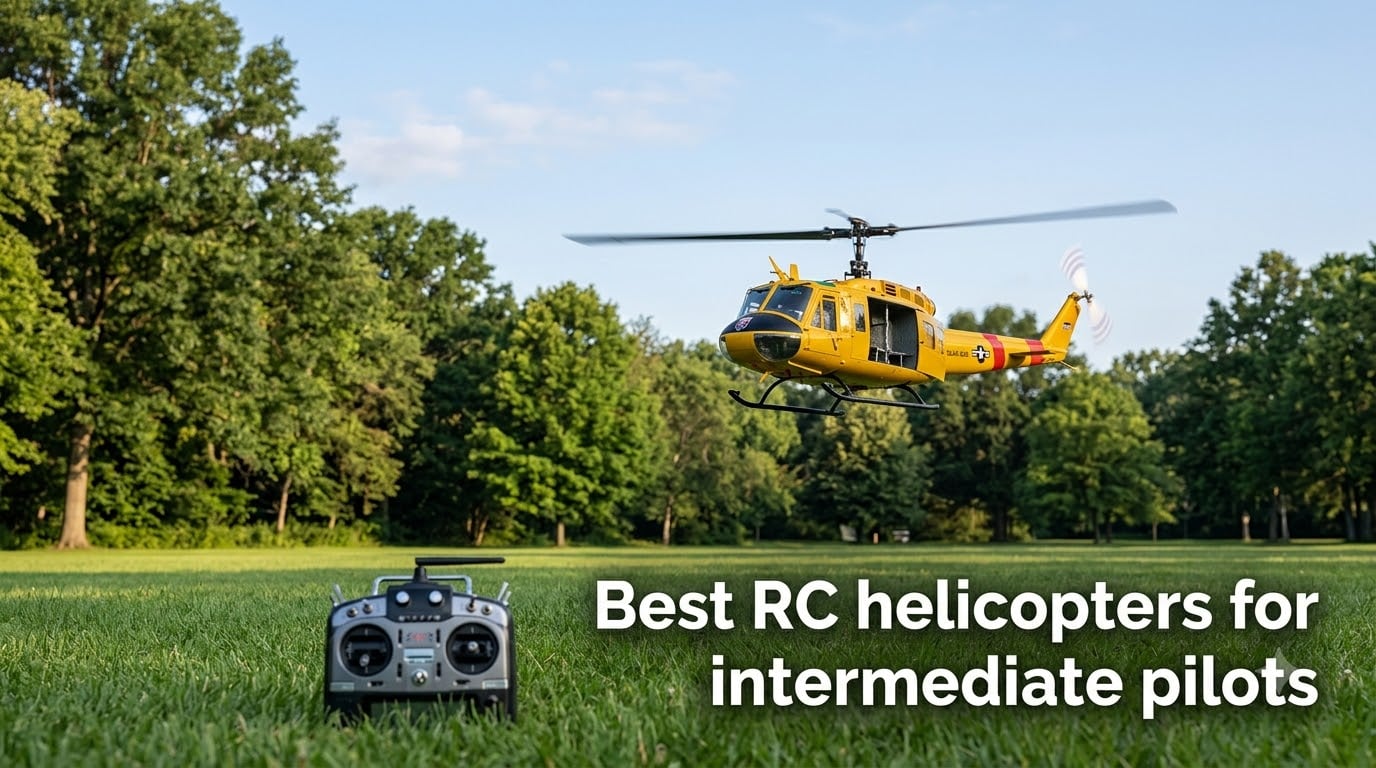 Best RC helicopters for intermediate pilots