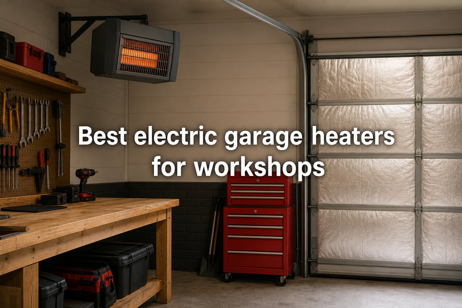 Best electric garage heaters for workshops