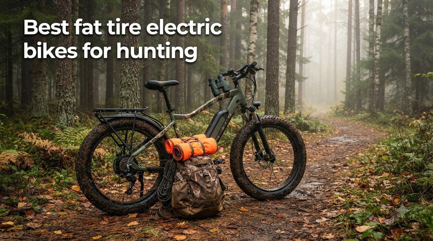 Best fat tire electric bikes for hunting