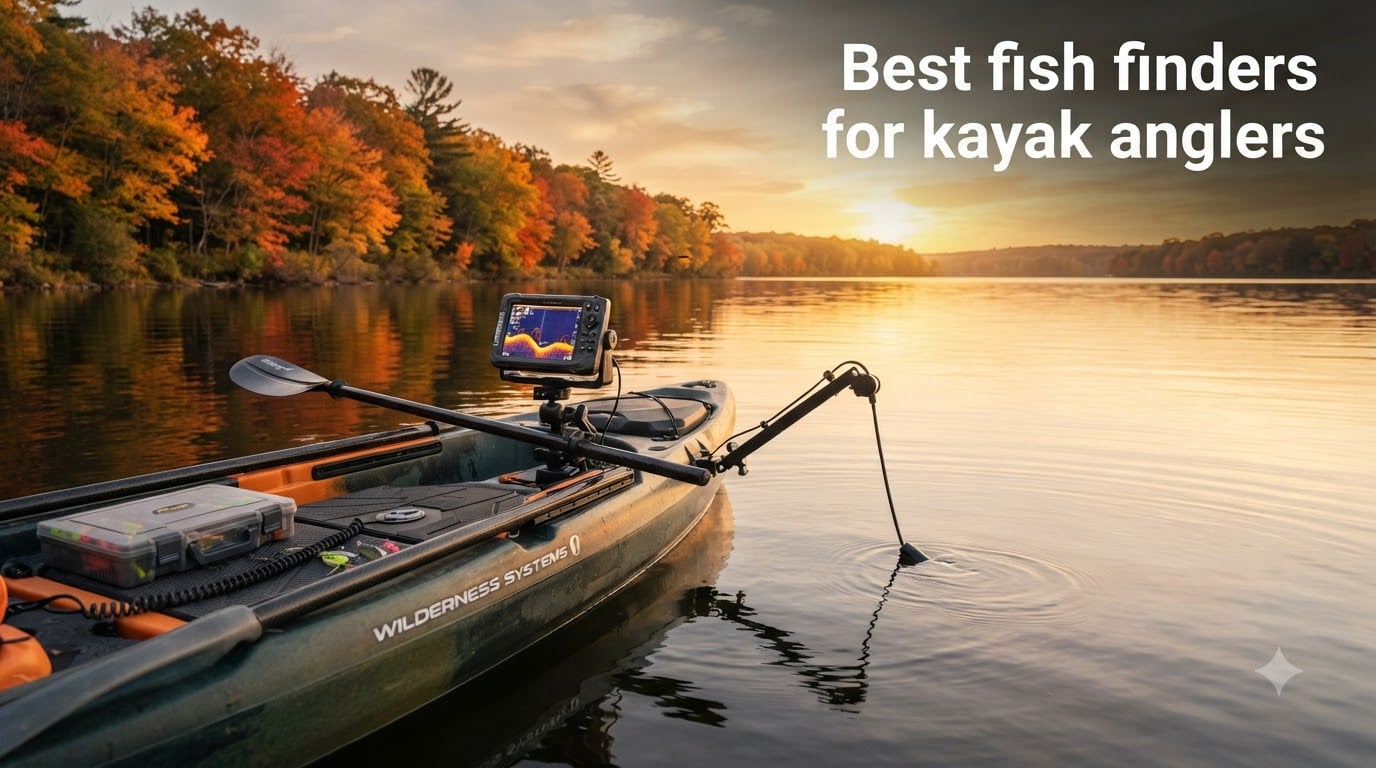 Best fish finders for kayak anglers
