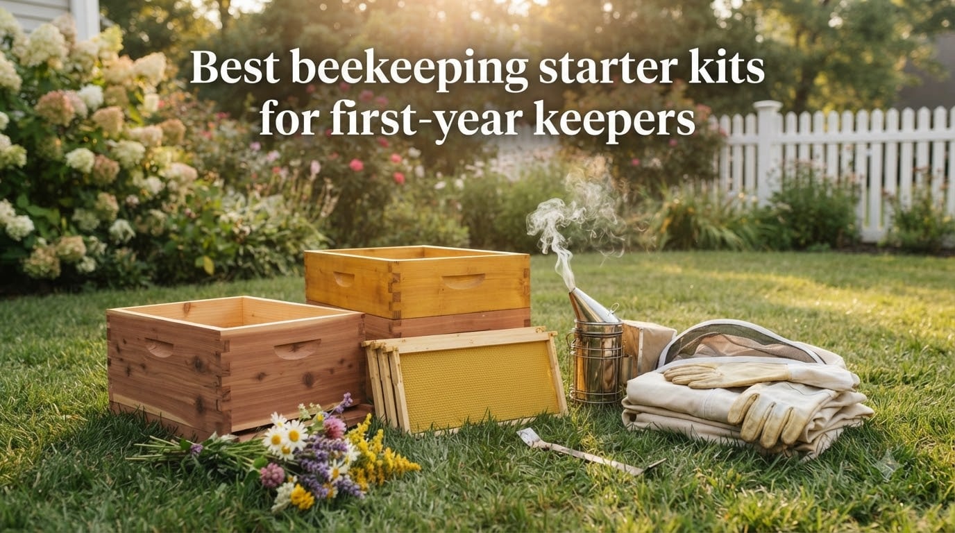 Best beekeeping starter kits for first-year keepers