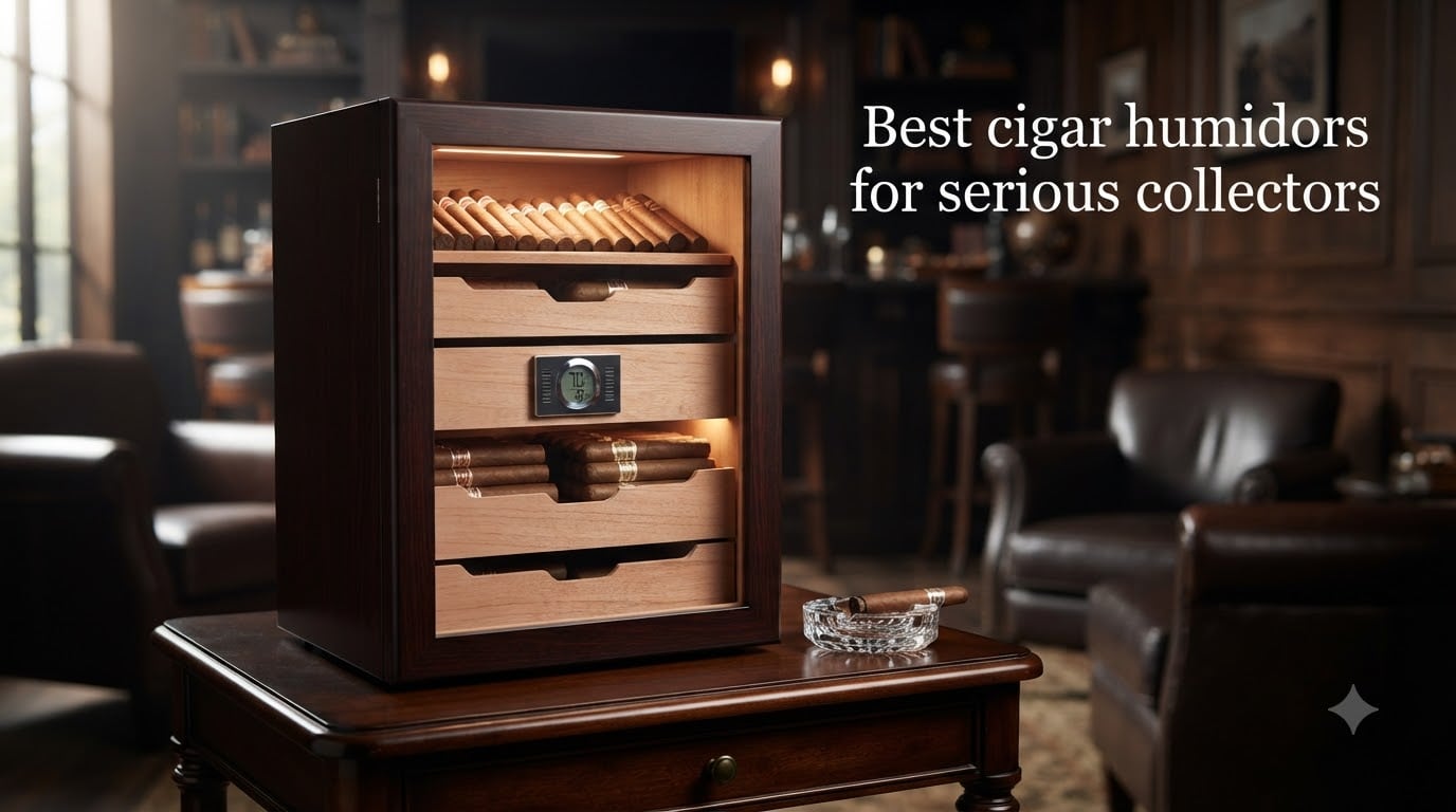 Best cigar humidors for serious collectors