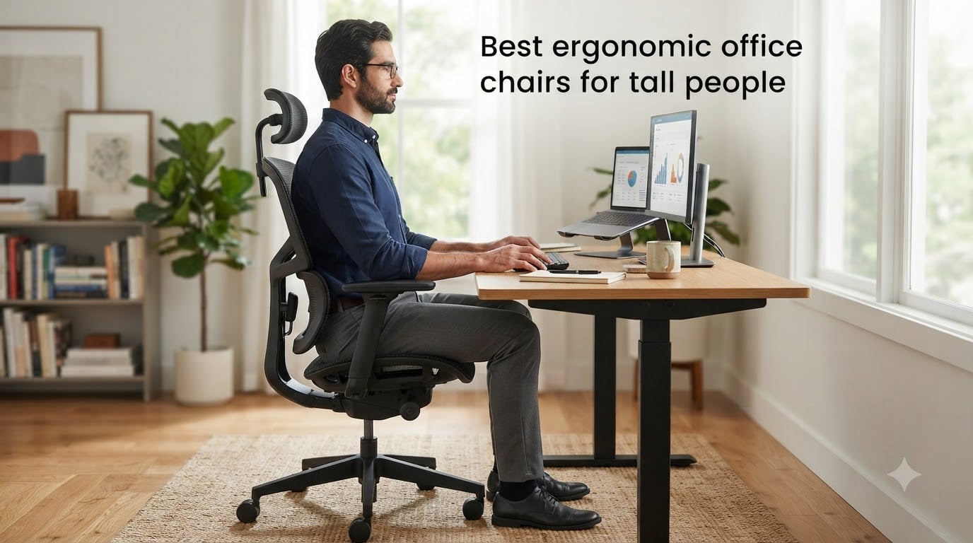 Best ergonomic office chairs for tall people