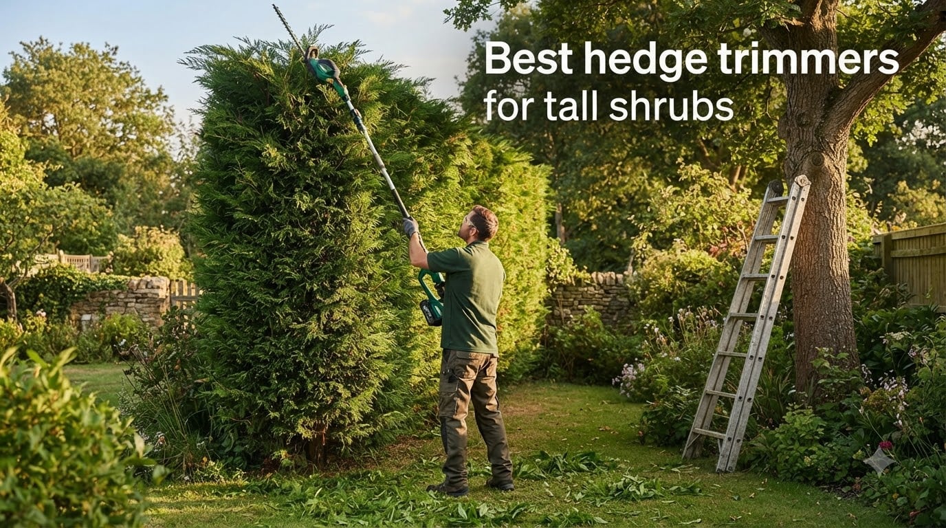 Best hedge trimmers for tall shrubs