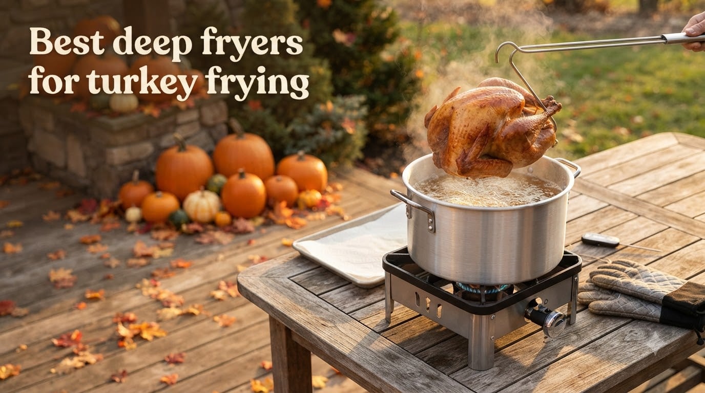 Best deep fryers for turkey frying