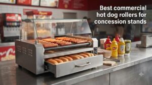 Best commercial hot dog rollers for concession stands
