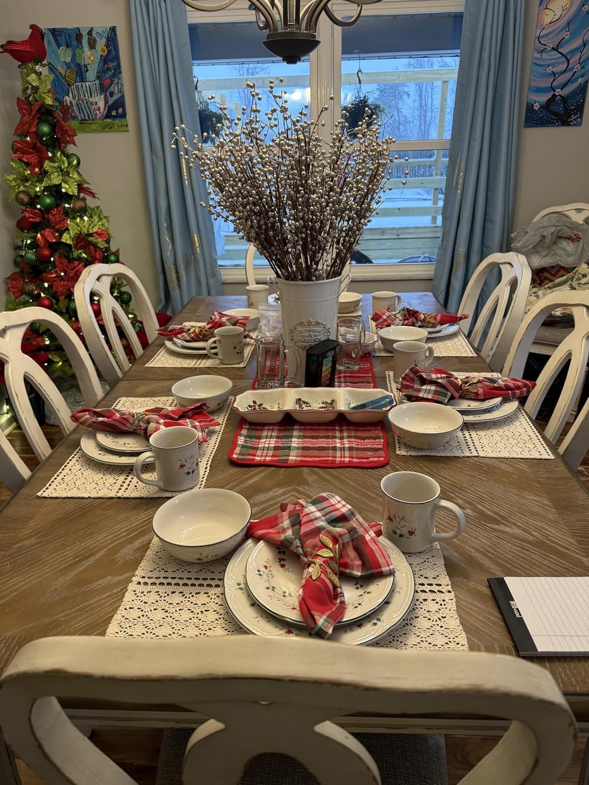 Pfaltzgraff Winterberry 16-Piece Dinnerware Set, Service for 4 customer photo 2