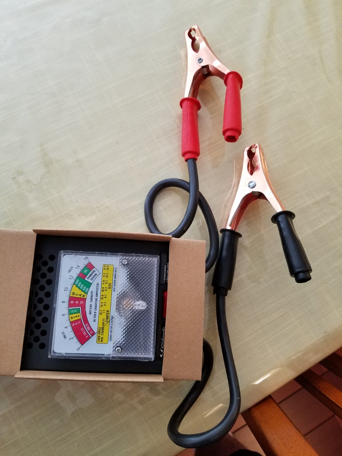 Schumacher Electric Battery Load Tester, 6V/12V – BT-100 customer photo 2