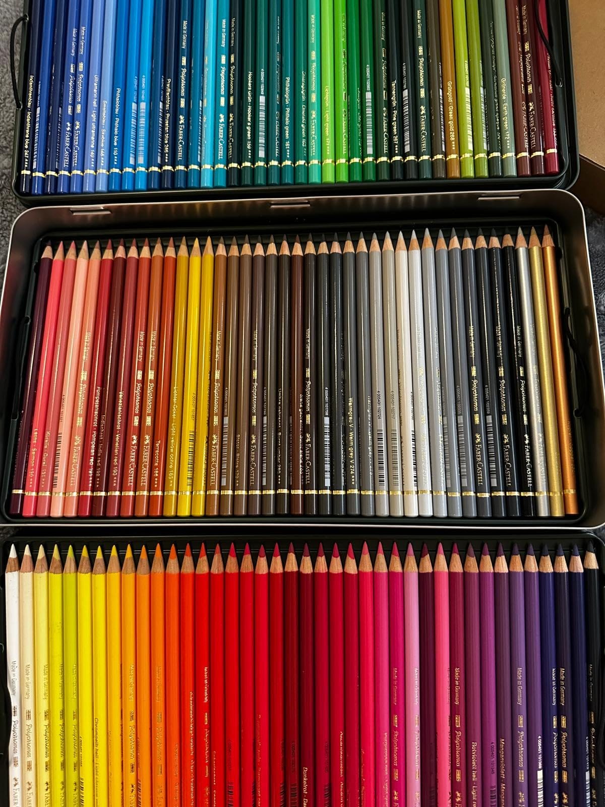 Faber-Castell Polychromos Artists' Color Pencils - Tin of 120 Colors - Premium Quality Artist Pencils customer photo 2