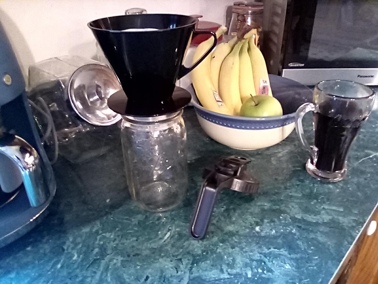 Westmark Pour Over Coffee Dripper, Coffee Filter Cone Size 2, Reusable Plastic for Manual Brewing, Up to 2 Cups, Model 24422261 customer photo 2