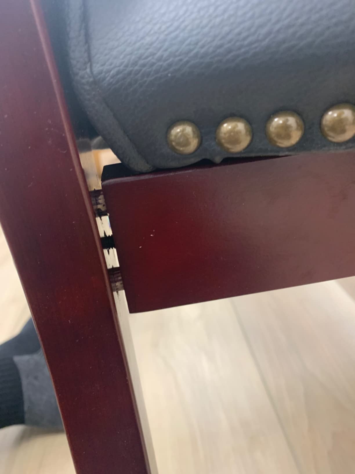 Boss Captain’s Chair In Black Vinyl customer photo 1
