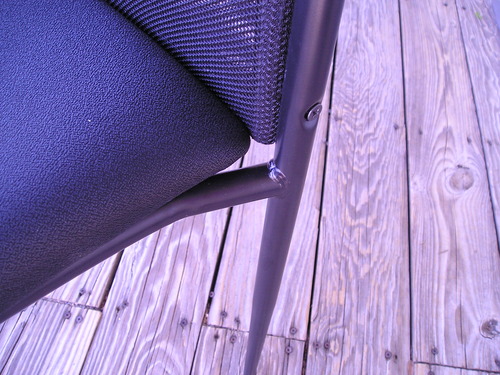 Boss Office Products Stackable Mesh Guest Chair in Black, 250 (B6909-BK) customer photo 2