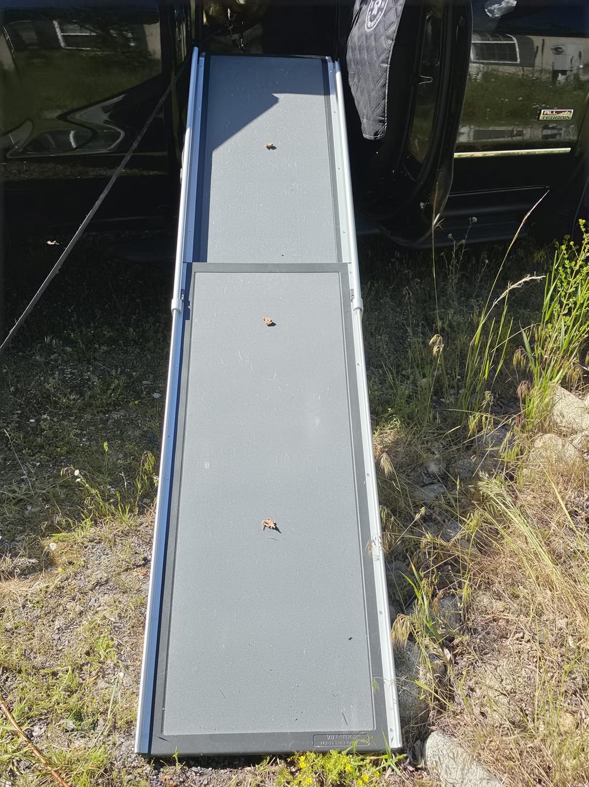 PetSafe Happy Ride Extra Long Telescoping Dog Ramp, Portable Pet Ramp for Cars, Trucks & SUVs with Adjustable Sizing customer photo 1