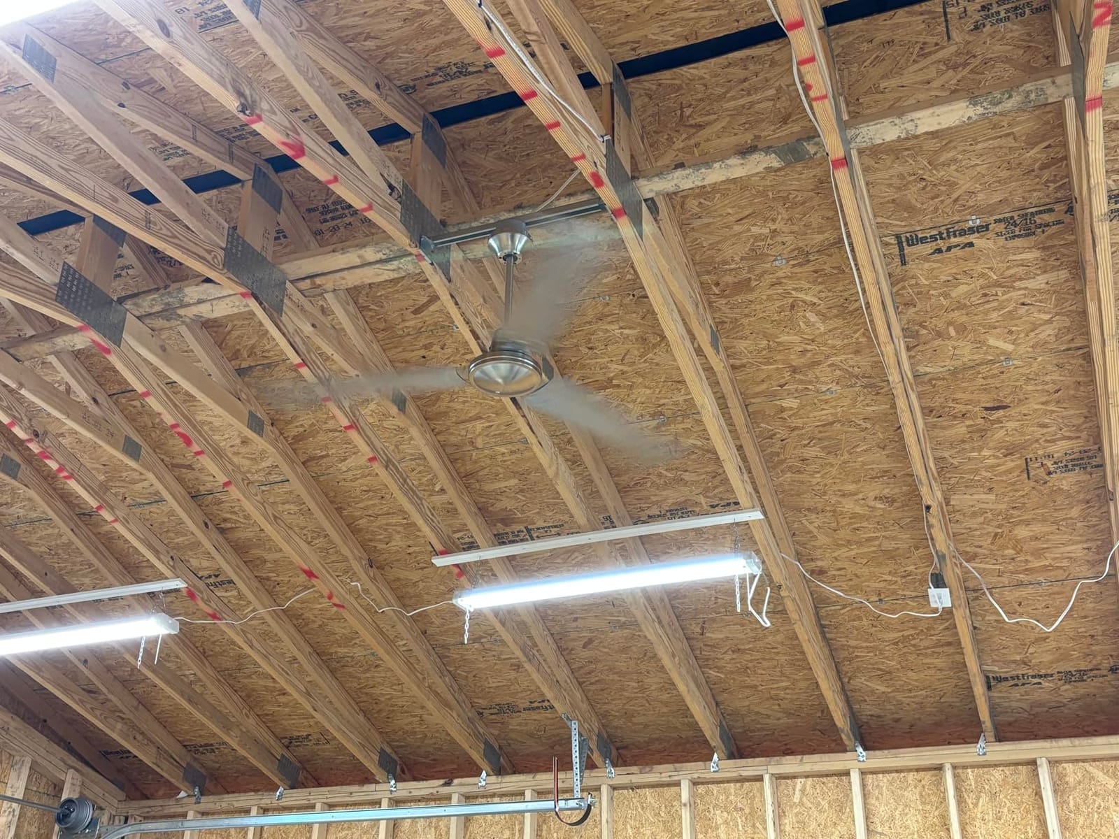 Westinghouse 7861400 Industrial Ceiling Fan, 56-Inch, Brushed Nickel customer photo 2