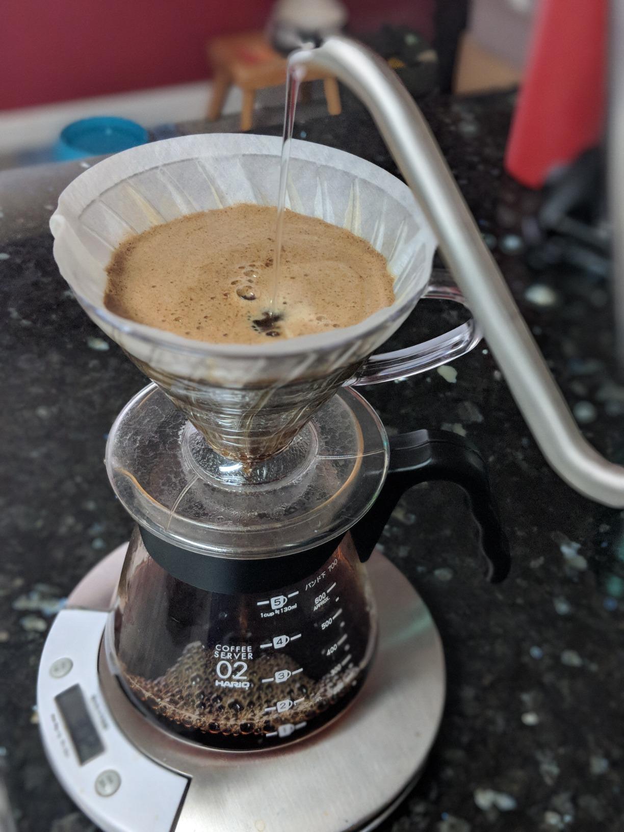 Hario V60 Pour Over Coffee Starter Set, Size 02, Brown customer photo 2